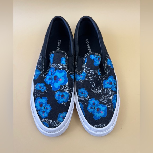 Converse One Star CC Slip «Paradise Floral» (Black/Blue) – Men's 10 ! - Picture 3 of 7